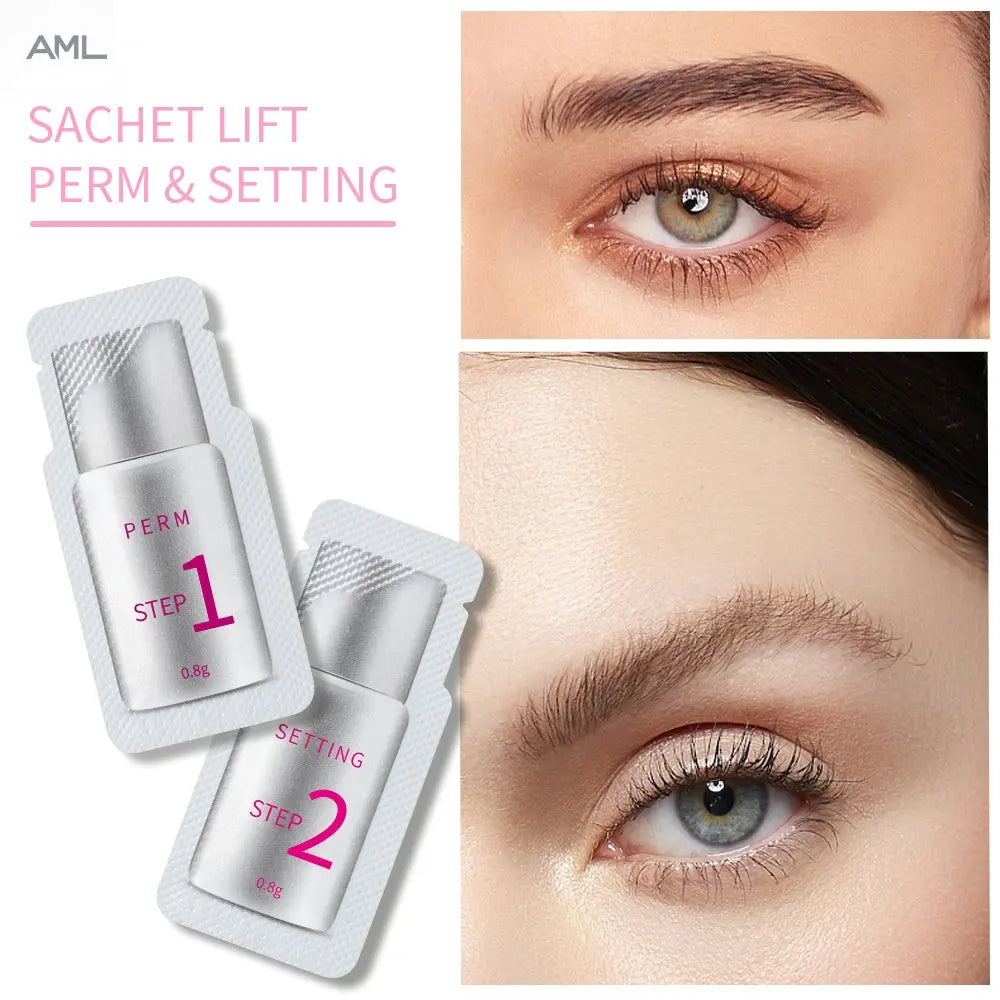 10 Pairs Pouch Eyelash Perm Lotion Lashes Lift Quick Perming 5 To 8 Minutes Beauty Makeup Tools The AML STORE