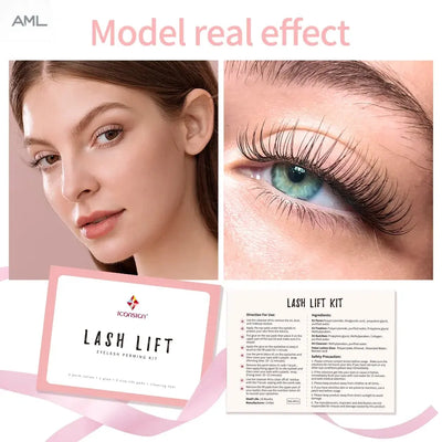 ICONSIGN Lash Lift Kit Lifiting Eyelash Enhancer Calia Set Lashes Perm Eyes Makeup Tools Can Do Your Logo THE AML STORE