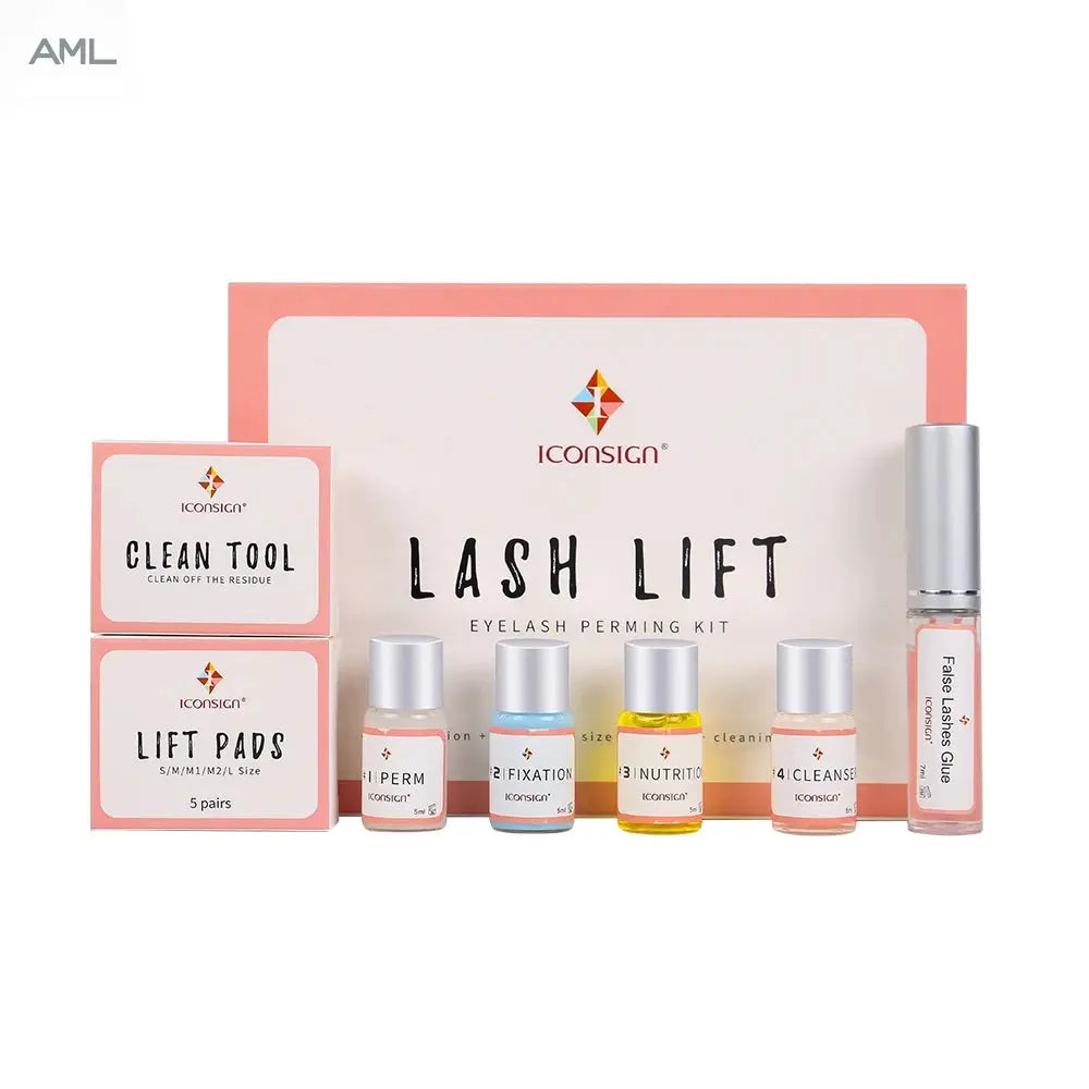 ICONSIGN Lash Lift Kit Lifiting Eyelash Enhancer Calia Set Lashes Perm Eyes Makeup Tools Can Do Your Logo