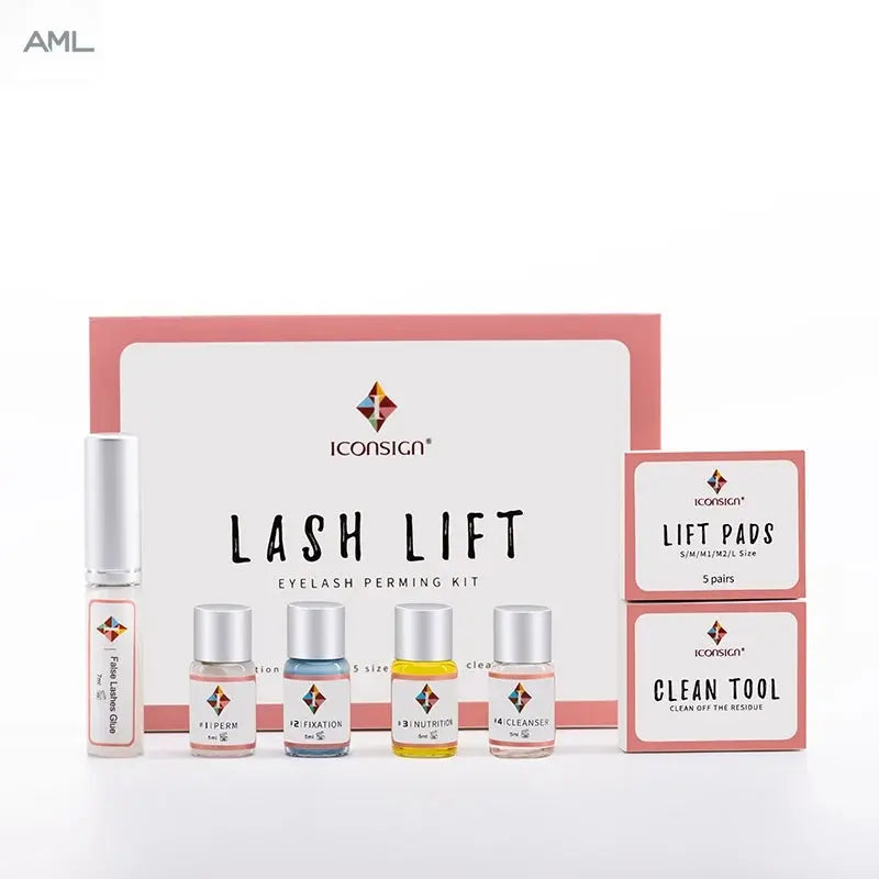 ICONSIGN Lash Lift Kit Lifiting Eyelash Enhancer Calia Set Lashes Perm Eyes Makeup Tools Can Do Your Logo THE AML STORE