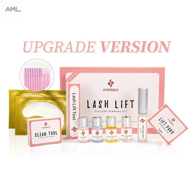 Upgrade Version Lash Lift Kit ICONSIGN Lifting Perm Eyelash Eyes Makeup Tools The AML STORE