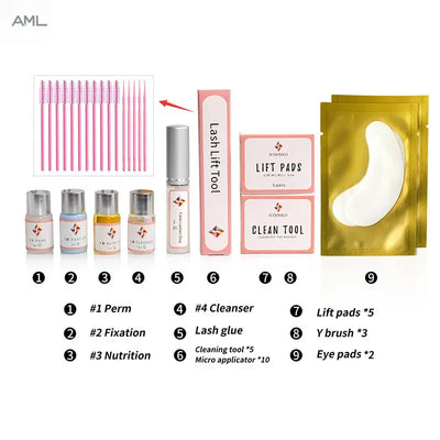 Upgrade Version Lash Lift Kit ICONSIGN Lifting Perm Eyelash Eyes Makeup Tools The AML STORE