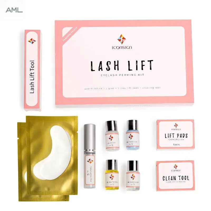 Upgrade Version Lash Lift Kit ICONSIGN Lifting Perm Eyelash Eyes Makeup Tools The AML STORE